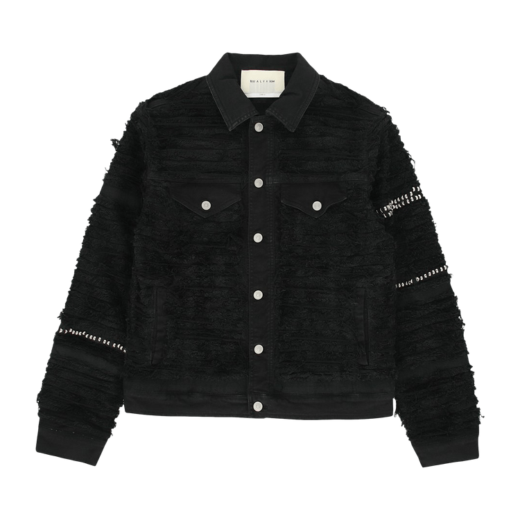 1017 ALYX 9SM Studded Denim Jacket Blackmeans "Black"