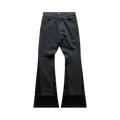 Raf Simons Flared Denim Workwear Pants With Inserts "Black"