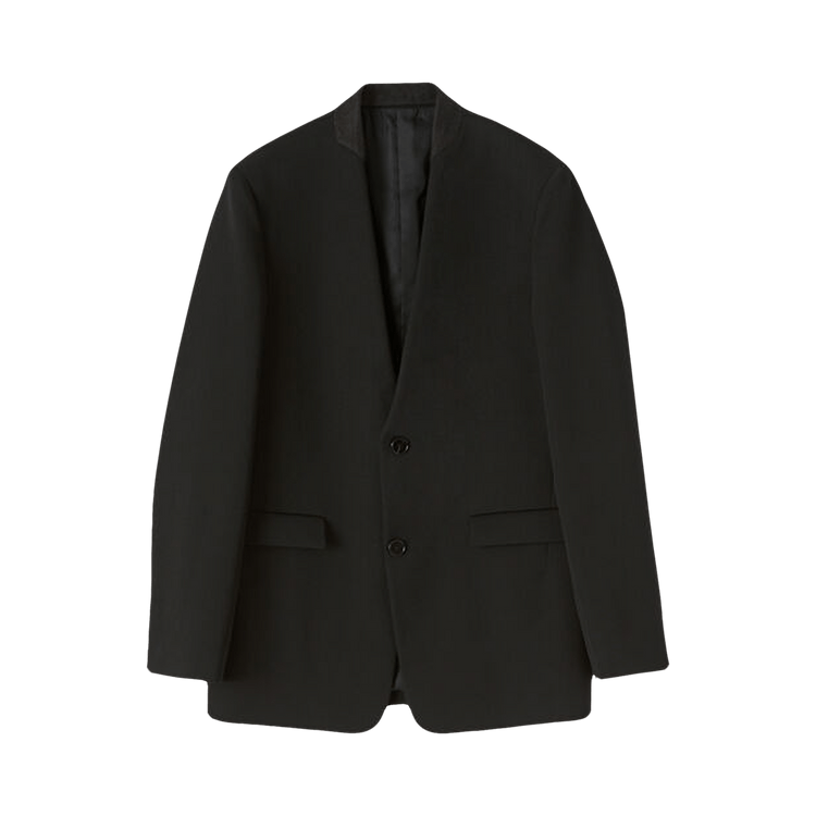 Jil Sander Lapelless Blazer "Black"