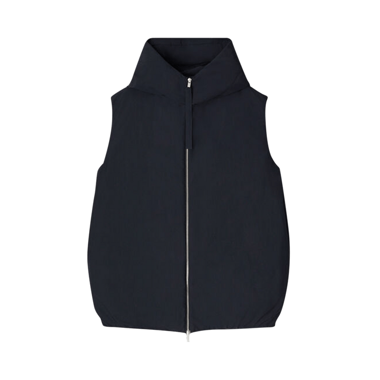 Jil Sander Medium Fill Down Gilet "Dark Blue"