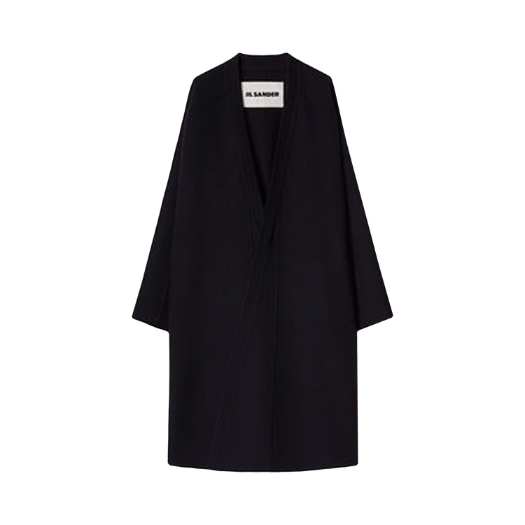 Jil Sander Half Canvas Coat "Black"