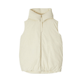 Jil Sander Medium Fill Down Gilet Vest "Vanilla"