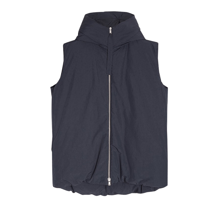 Jil Sander Medium Fill Down Gilet Vest "Dark Blue"