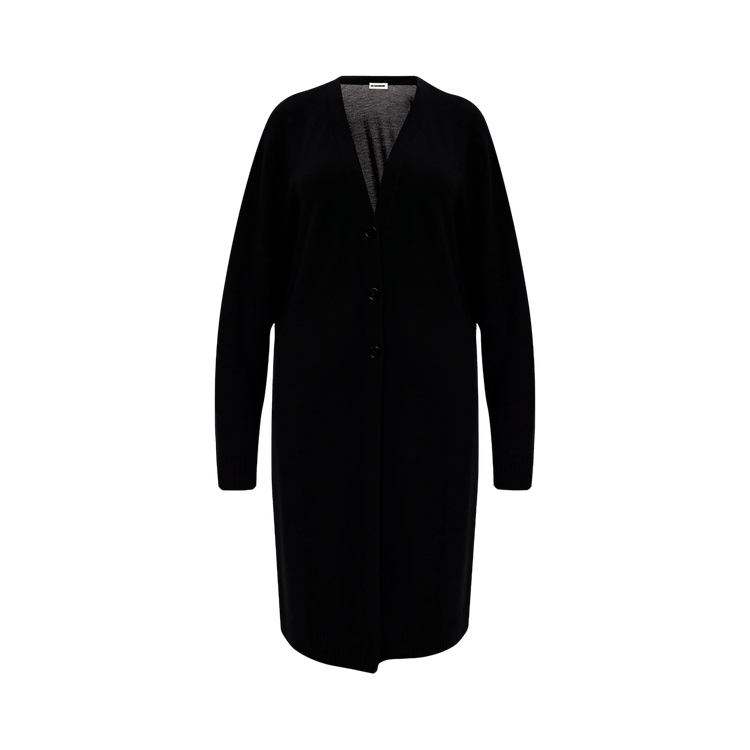 Jil Sander Long Cardigan "Black"