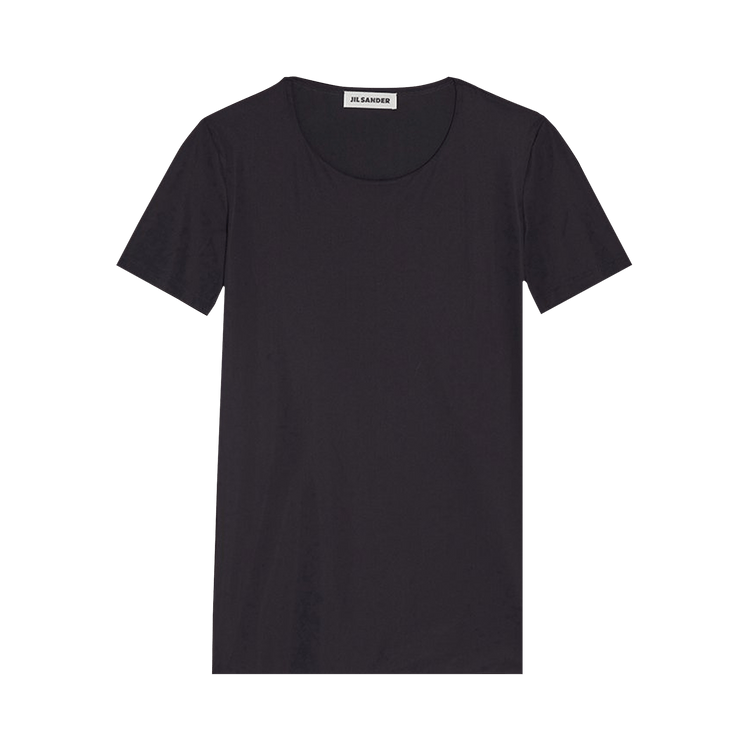 Jil Sander Short-Sleeve Slip T-Shirt "Black"