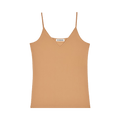 Jil Sander V Neck Top "Camel"