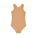 Jil Sander Round Neck Bodysuit "Camel"