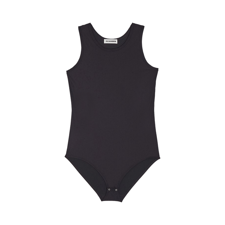 Jil Sander Round Neck Bodysuit "Black"
