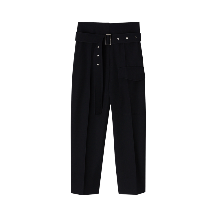 Jil Sander Nishan Techno Drill Pant "Midnight"