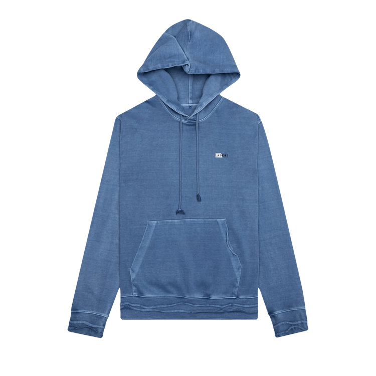 Ader Error Duct Tape Logo Hoodie "Blue"