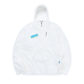 thisisneverthat x Hoka One One Wind-Resistant Hooded Pullover "White"