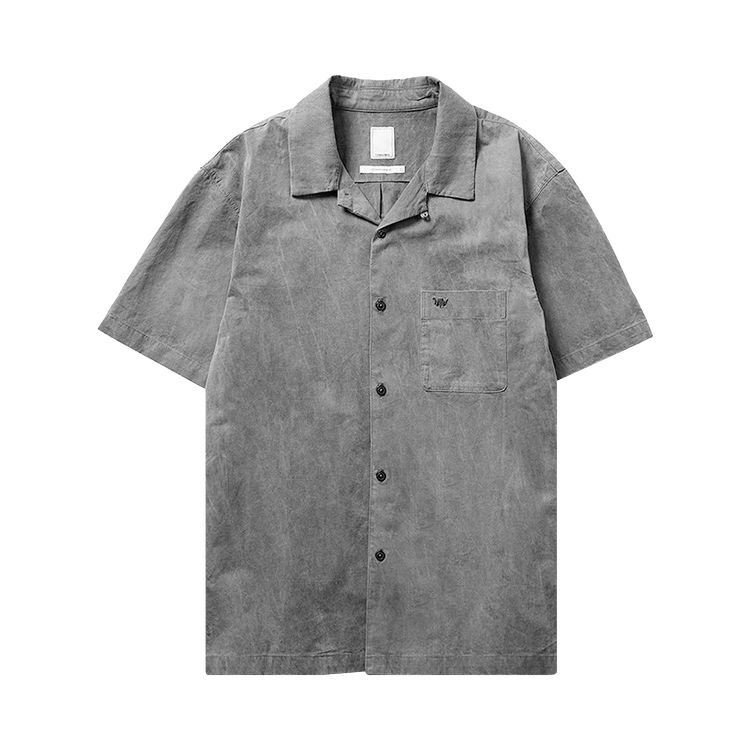 Liberaiders Overdyed Short-Sleeve Shirt "Gray"