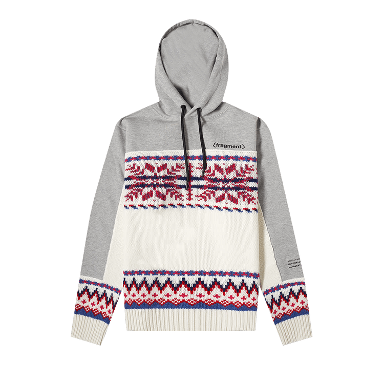Moncler Genius x Fragment Hiroshi Fujiwara Maglia Hoodie "Grey"