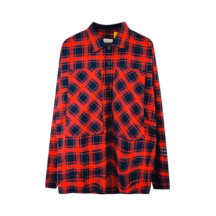 Moncler Genius x Fragment Hiroshi Fujiwara Flannel "Red"