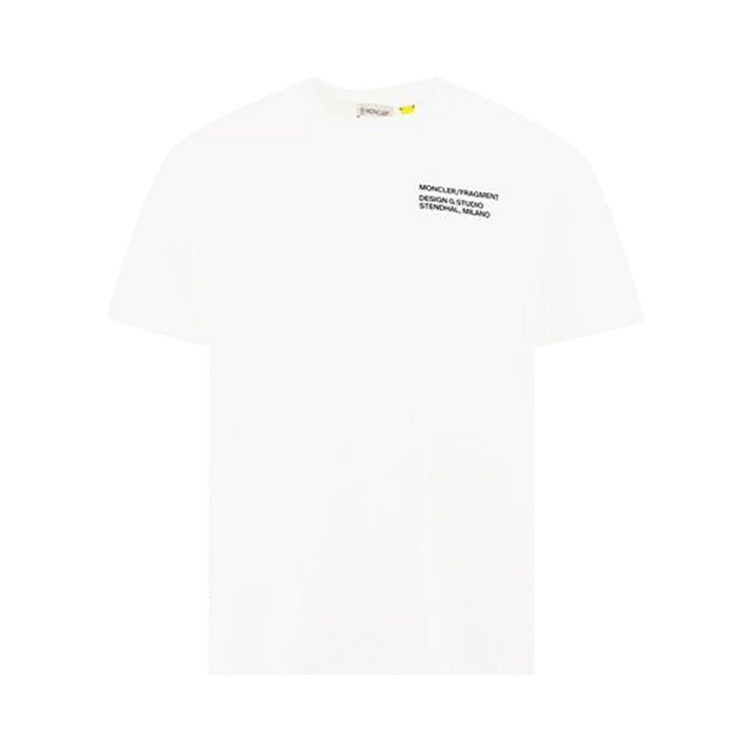 Moncler Genius x Fragment Hiroshi Fujiwara Fragment Staff T-Shirt "White"
