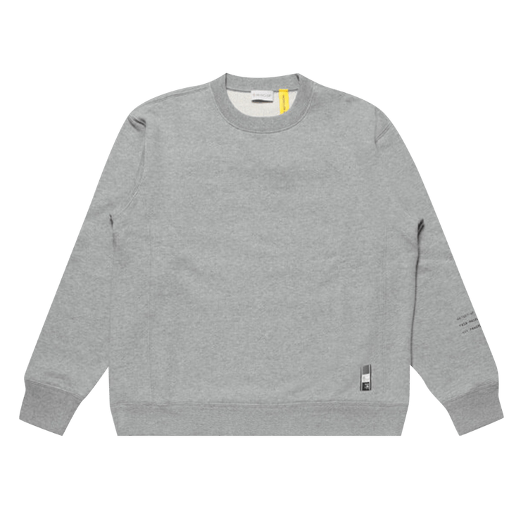 Moncler Genius x Fragment Hiroshi Fujiwara Maglia Crewneck "Grey"