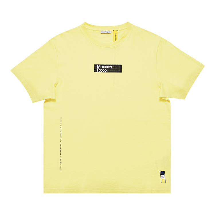 Moncler Genius x Fragment Hiroshi Fujiwara Maglia T-Shirt "Yellow"