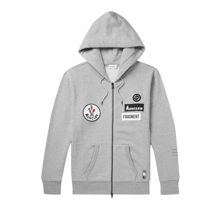 Moncler Genius x Fragment Hiroshi Fujiwara Maglia Zip Hoodie "Grey"