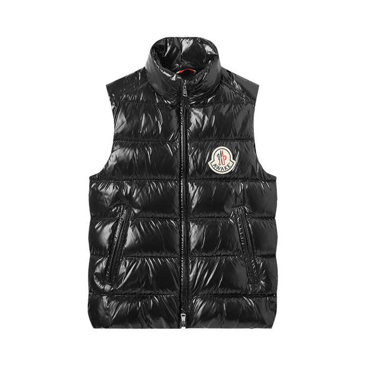 Moncler Genius x Awake NY Back Print Down Gilet "Black"