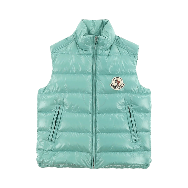 Moncler Genius x Awake NY Back Print Down Gilet "Green"