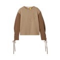 Moncler Genius x JW Anderson Sweatshirt With Knit Sleeves "Camel Beige"