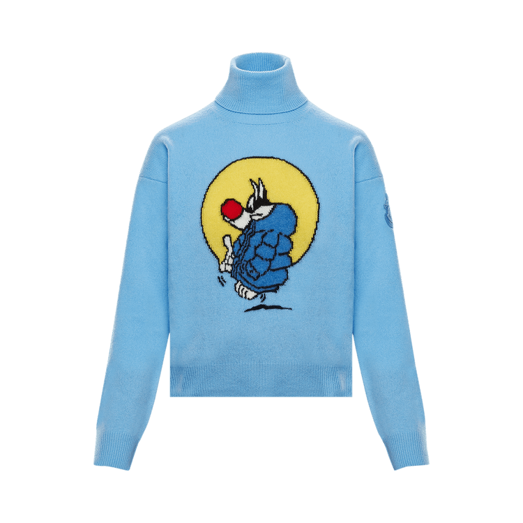 Moncler Genius x JW Anderson Looney Tunes High Neck Sweater "Light Blue"