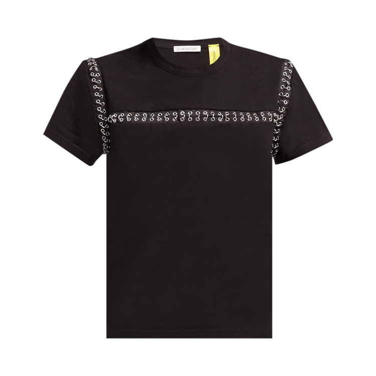 Moncler Genius x Noir Kei Ninomiya Chain Seams T-Shirt "Black"