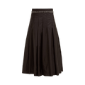 Moncler Genius x Noir Kei Ninomiya Eyelet-Chain Pleated Skirt "Black"