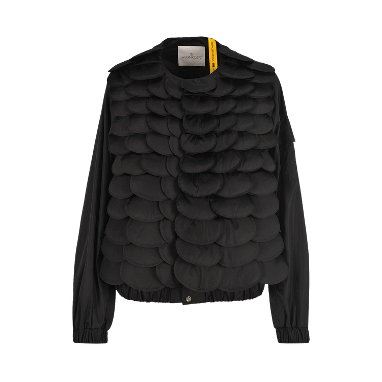 Moncler Genius x Noir Kei Ninomiya Fish-Scale Bomber Jacket "Black"