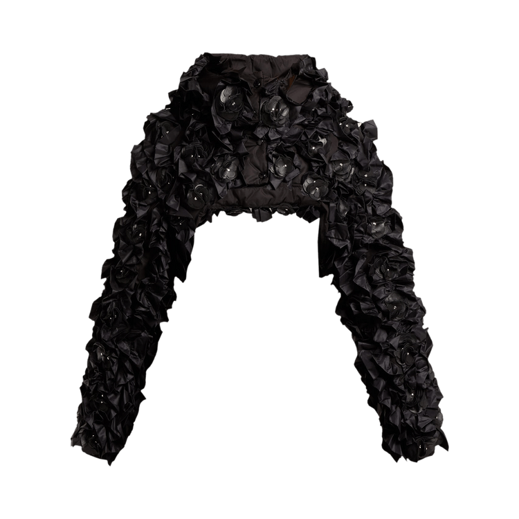Moncler Genius x Noir Kei Ninomiya Pearl High-Neck Bomber Jacket "Black"