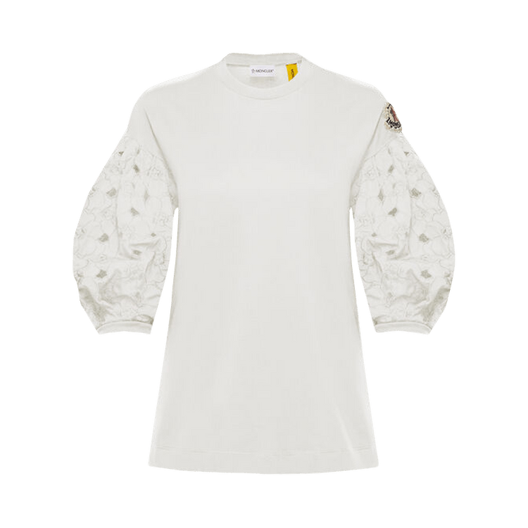 Moncler Genius x Simone Rocha Oversized Sleeve T-Shirt "White"