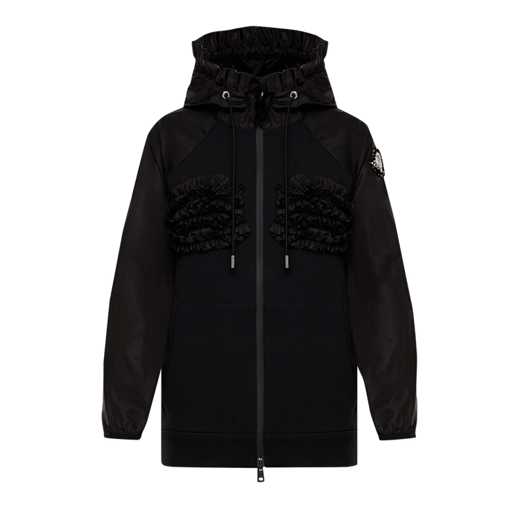 Moncler Genius x Simone Rocha Nylon Sweatshirt With Pearls "Black"