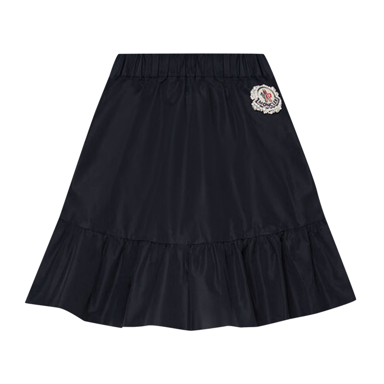 Moncler Genius x Simone Rocha Embroidered Taffeta Skirt "Black"