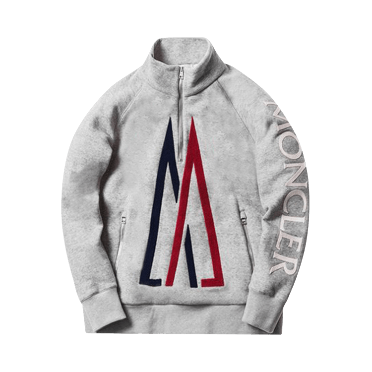 Moncler Genius x Kith Quarter Zip Pullover "Grey"