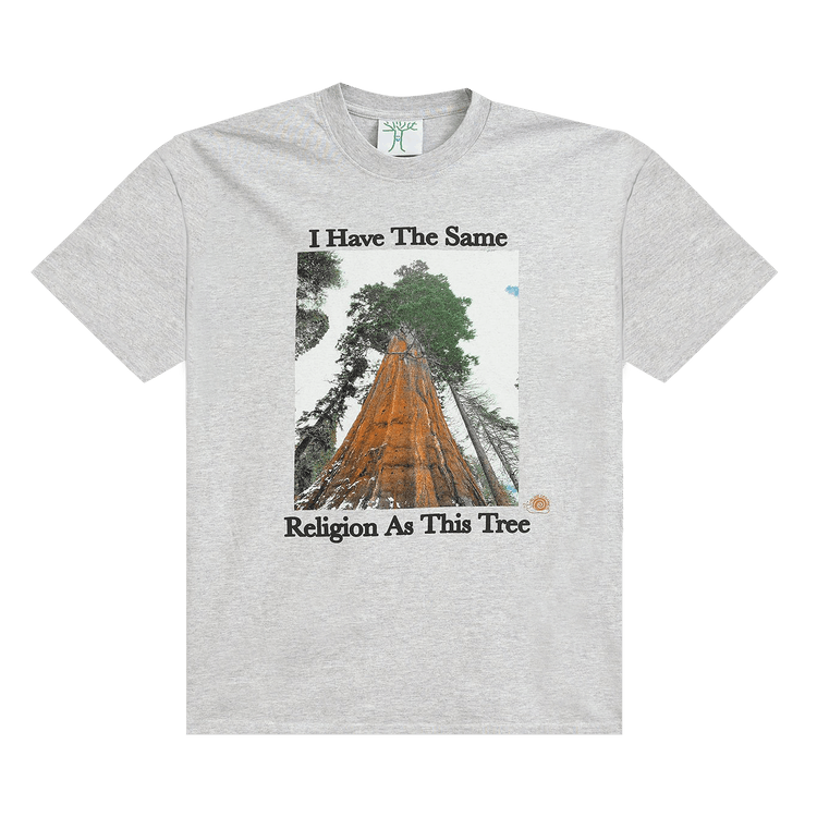 Online Ceramics Tree Religion Tee "Ash"