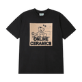 Online Ceramics Teddy Bear Logo Tee "Black"