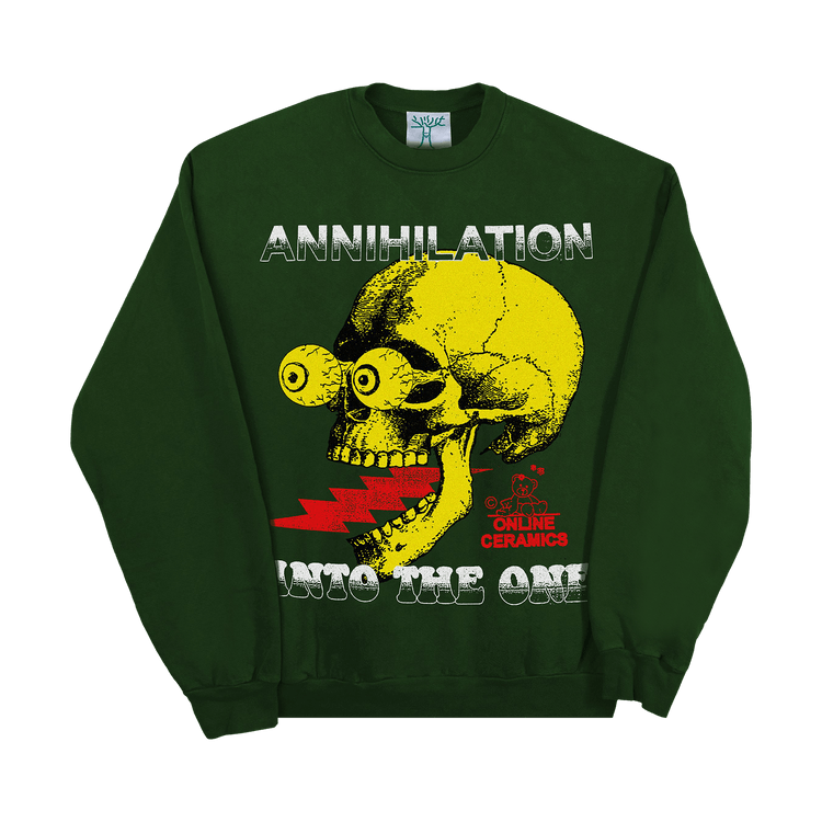 Online Ceramics Annihilation Crewneck "Ivy"
