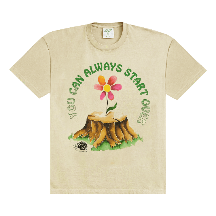 Online Ceramics Start Over Tee "Tan"