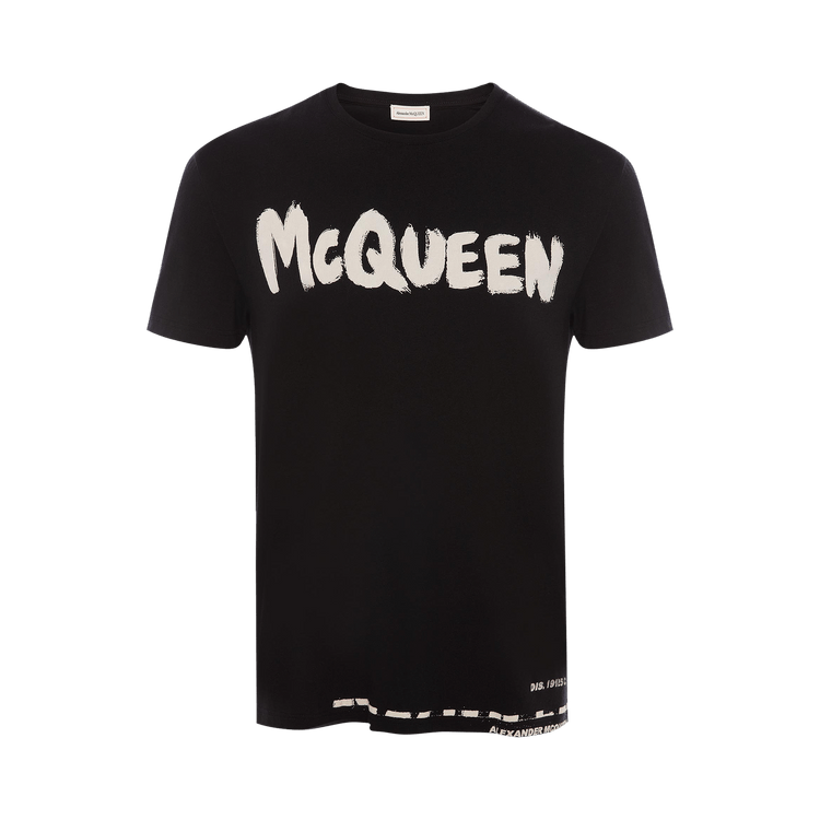 Alexander McQueen Graffiti T-Shirt "Black"