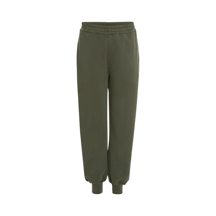 Alexander McQueen Graffiti Joggers "Khaki/Orange"