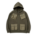 Neighborhood MVP Zip Hoodie "Olive Drab"