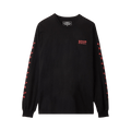 Neighborhood No Mercy-2 Long-Sleeve Tee "Black/Red"