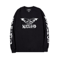 Neighborhood No Mercy-1 Long-Sleeve Tee "Black/White"