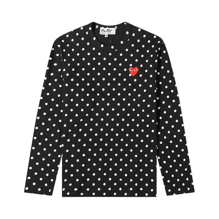 Comme des Garçons PLAY Polka Dot T-Shirt "Black/White"
