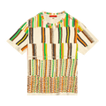 Eckhaus Latta Lapped Tee "Super Striper"