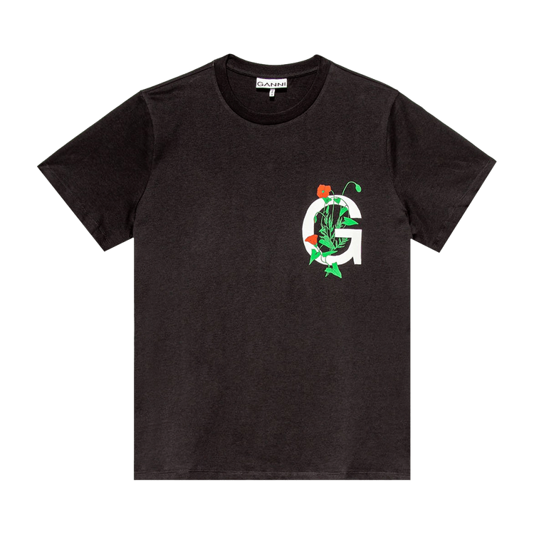 GANNI G T-Shirt "Phantom"