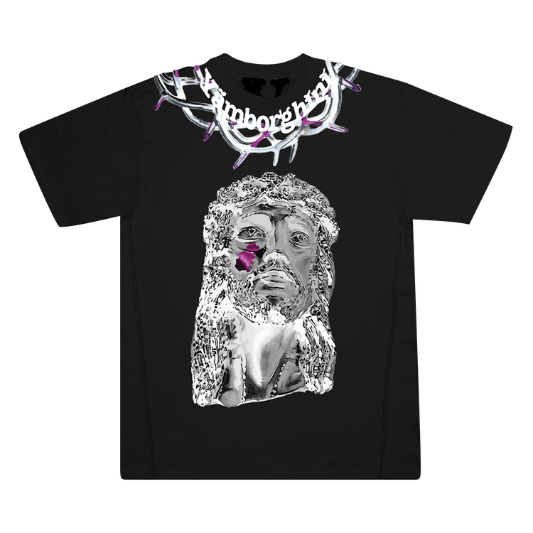 Vlone x Yams Day Jesus Piece T-Shirt "Black"