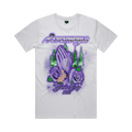Psychworld x Yams Day 2021 Praying Hands T-Shirt "White"
