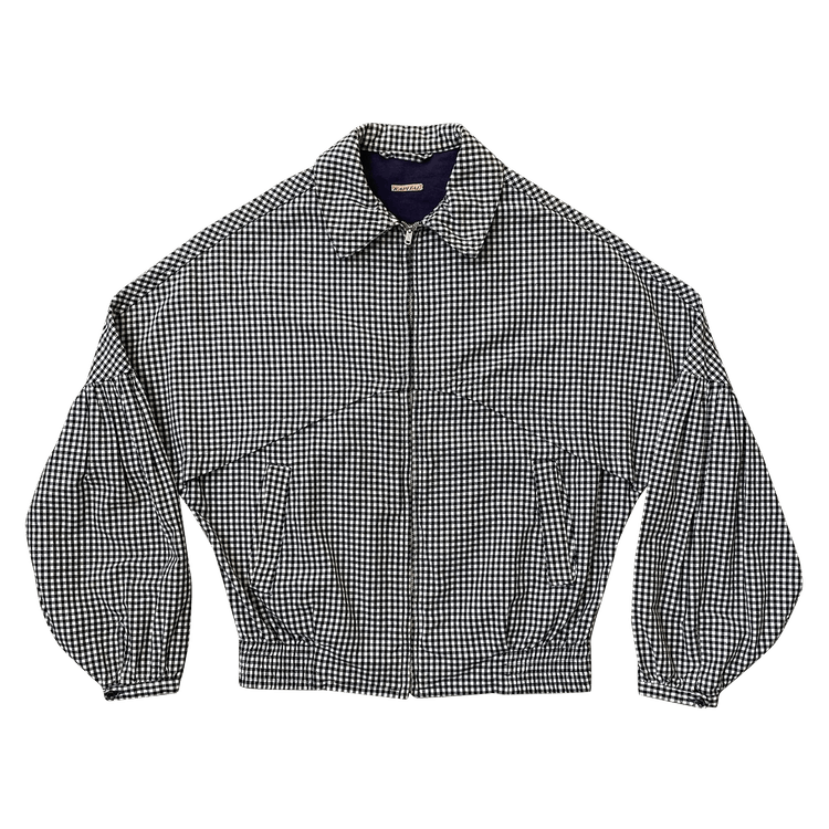Kapital Checkered Layered Jacket "Black"