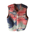 Kapital Reversible Fleece Vest "Pink"